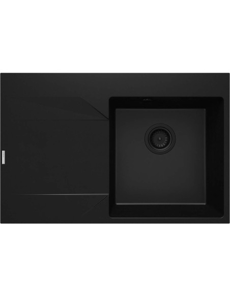 Deante Evora Granīta izlietne, 1 bļoda ar noteku - kreisais ZQJ_N11L