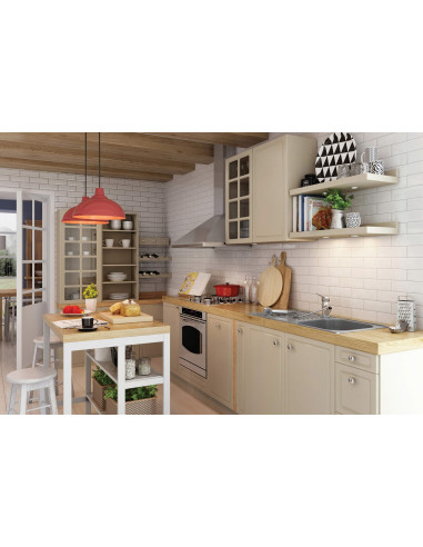 Deante Legato Steel izlietne, 1 bļoda ar noteku - 2" notekas ZEL_3110