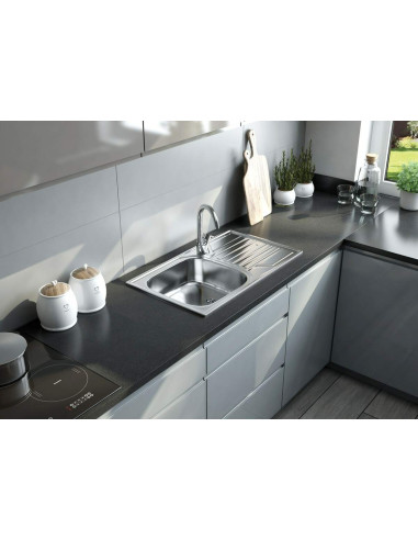 Deante Doppio tērauda izlietne, 1 bļoda ZEN_0103