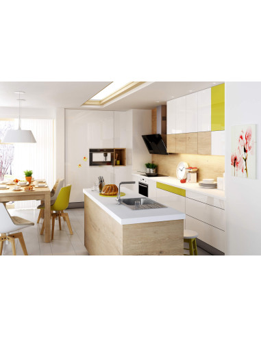 Deante Xylo tērauda izlietne, 1 bļoda ar notecinātāju ZEX_011A