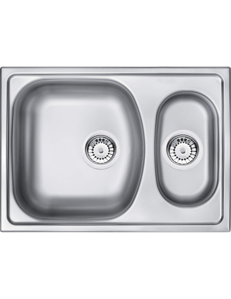 Pabeigta Xylo tērauda izlietne, 1,5 bļodas ZEX_3503