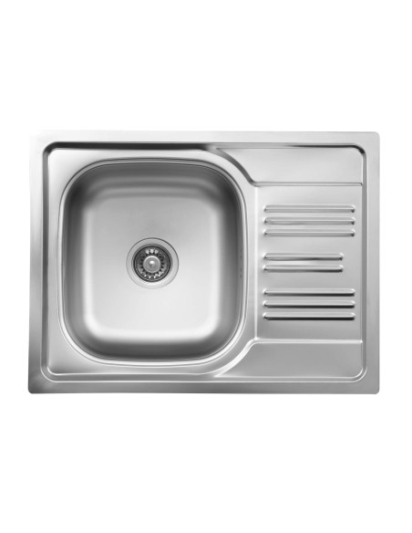 Deante Xylo tērauda izlietne, 1 bļoda ar notecinājumu ZEX_311A