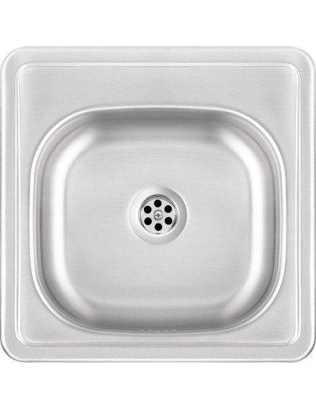 Deante Techno Steel izlietne, 1 bļoda ZMU_0100