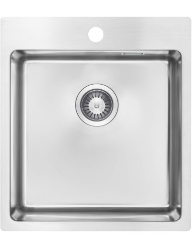 Deante Olfato tērauda izlietne, 1 bļoda ZPO_010A