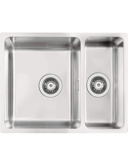 Deante Egeria Tērauda izlietne, 1,5 bļoda, zem stiprinājuma ZPE_050C