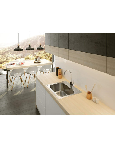 Deante Soul tērauda izlietne, 1 bļoda ZYU_0103