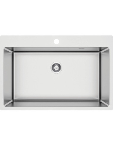 Deante Olfato tērauda izlietne, 1 bļoda ZPO_010C