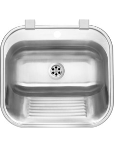 Deante saimniecības izlietne, 1 bļoda - iebūvēta vai pie sienas stiprināma ZYK_010B 2