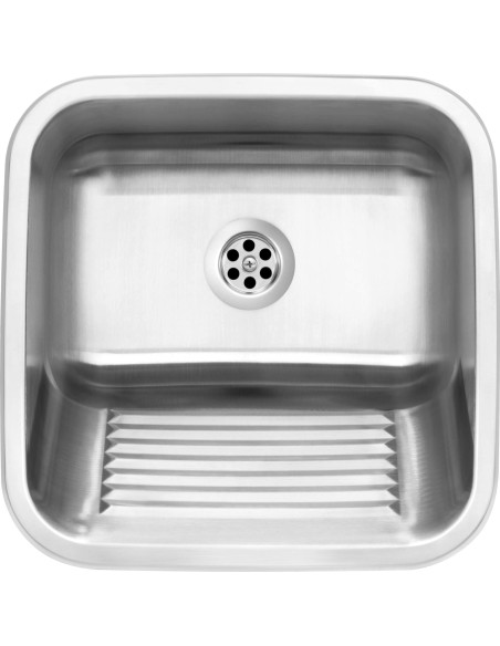 Deante Utility izlietne, 1-bļoda - ielaidums vai pie sienas stiprināms ZYK_010A Deante Utility izlietne, 1-bļoda - ielaidums vai pie sienas stiprināms ZYK_010A