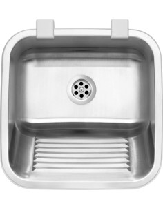 Deante Utility izlietne, 1-bļoda - ielaidums vai pie sienas stiprināms ZYK_010A 2