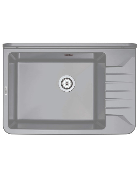 Deante dārza saimniecības izlietne, 1 bļoda — pie sienas stiprināma ZYT_311A