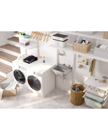 Deante dārza saimniecības izlietne, 1 bļoda — pie sienas stiprināma ZYT_311A