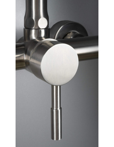 Deante Luno virtuves jaucējkrāns, pie sienas stiprināms, ar locāmu snīpi BOC_B800