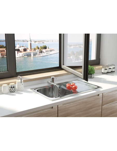 Deante Aster virtuves jaucējkrāns ar salokāmu snīpi BCA_061M