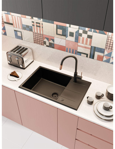 Deante Aster virtuves jaucējkrāns, ar ūdens filtra pieslēgumu BCA_B64M