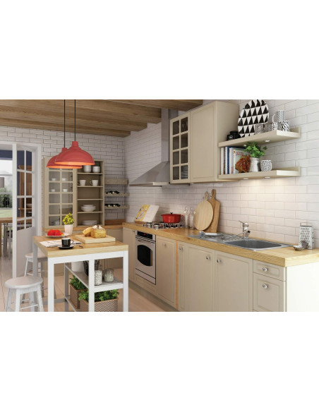 Deante Narcyz virtuves jaucējkrāns ar izvelkamu snīpi - 2 straumes veidi BDN_071M