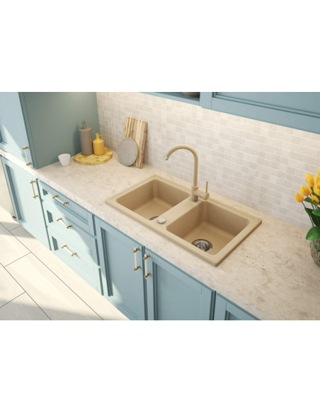 Pabeigts Nemezja virtuves jaucējkrāns BEN_762M