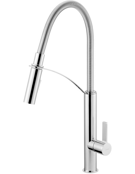 Deante Gerbera virtuves jaucējkrāns ar elastīgu snīpi - 2 plūsmas veidi BGB_072M