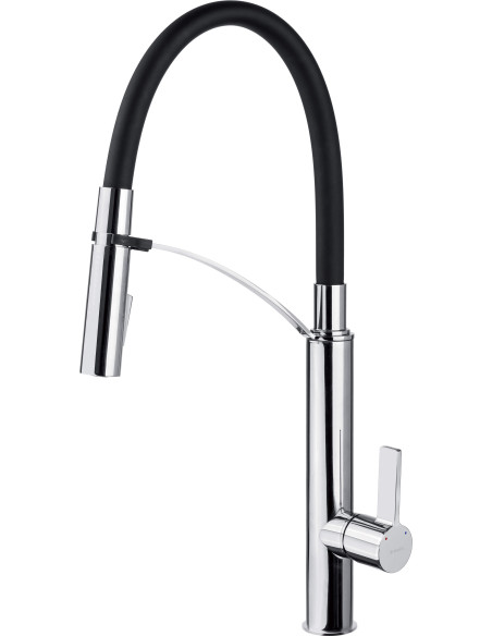 Deante Gerbera virtuves jaucējkrāns ar elastīgu snīpi - 2 plūsmas veidi BGB_B720