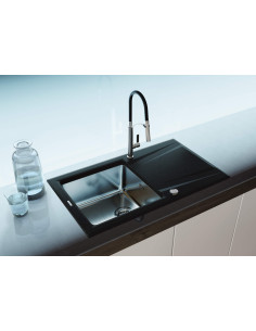 Deante Gerbera virtuves jaucējkrāns ar elastīgu snīpi - 2 plūsmas veidi BGB_B720 2