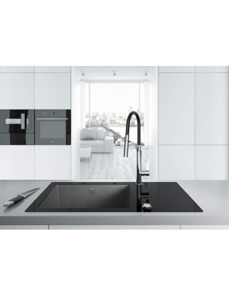 Deante Gerbera virtuves jaucējkrāns ar elastīgu snīpi - 2 plūsmas veidi BGB_B720