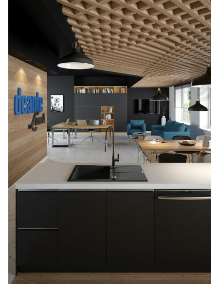 Deante Gerbera virtuves jaucējkrāns ar elastīgu snīpi - 2 plūsmas veidi BGB_B720