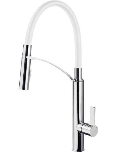 Deante Gerbera virtuves jaucējkrāns ar elastīgu snīpi - 2 plūsmas veidi BGB_W720