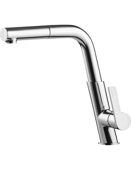Deante Silia virtuves krāns, ar izvelkamu snīpi BQS_073M