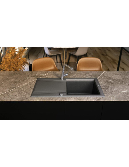 Deante Silia virtuves krāns, ar izvelkamu snīpi BQS_073M