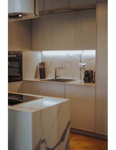 Deante Silia virtuves krāns, ar izvelkamu snīpi BQS_073M