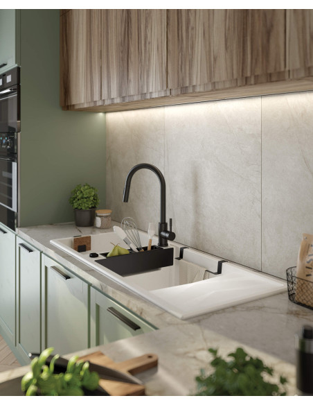 Deante Lima virtuves krāns ar izvelkamu snīpi - 2 straumēšanas veidi BBM_N72M