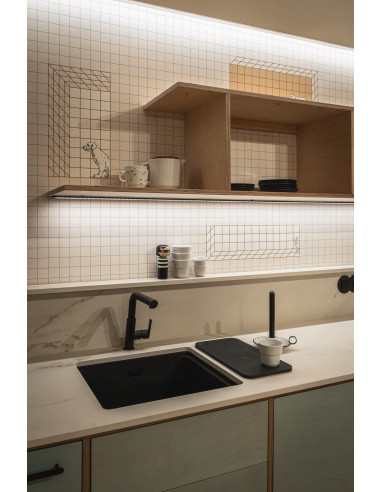 Deante Silia Virtuves krāns, ar izvelkamu snīpi BQS_N73M