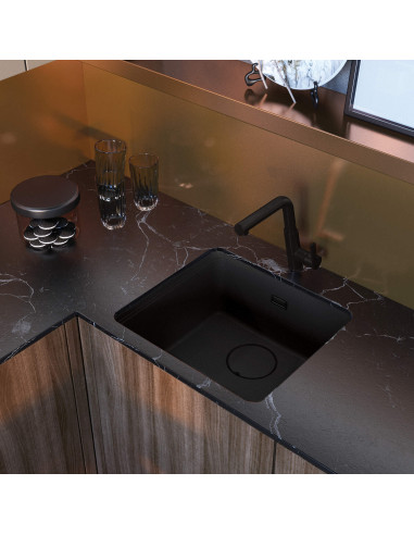 Deante Silia Virtuves krāns, ar izvelkamu snīpi BQS_N73M