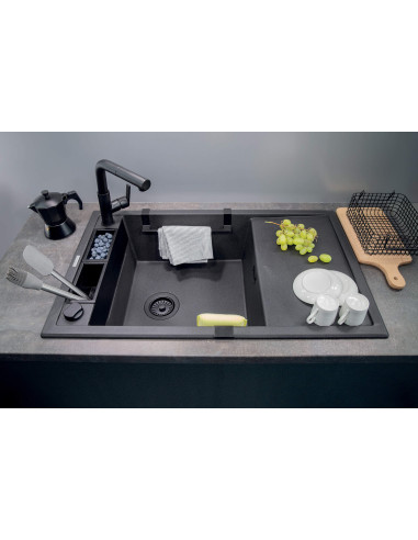 Deante Silia Virtuves krāns, ar izvelkamu snīpi BQS_N73M