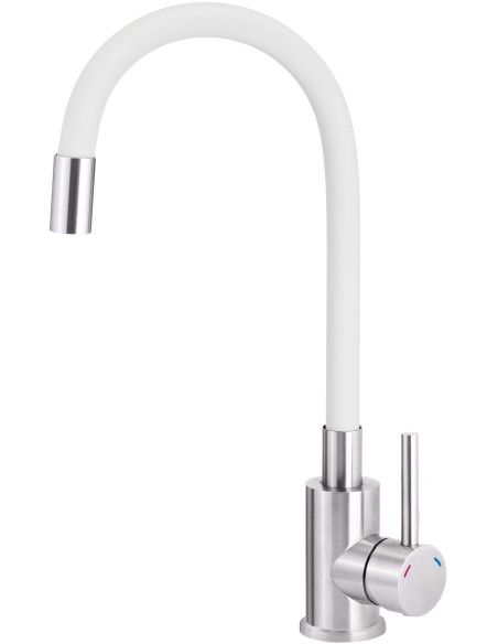 Deante Luno virtuves jaucējkrāns ar nolokāmu snīpi BOC_W720