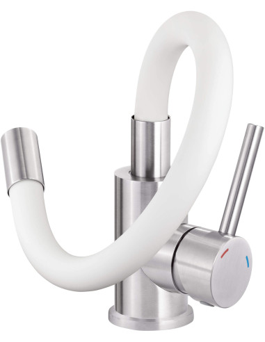 Deante Luno virtuves jaucējkrāns ar nolokāmu snīpi BOC_W720