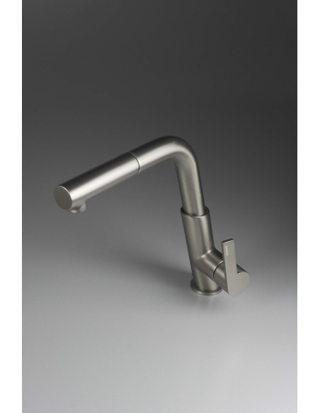 Deante Silia Virtuves krāns, ar izvelkamu snīpi BQS_D73M