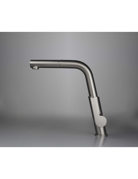 Deante Silia Virtuves krāns, ar izvelkamu snīpi BQS_D73M