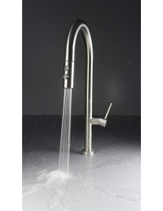 Deante Olfato Virtuves jaucējkrāns ar izvelkamu snīpi - 2 straumes veidi BQO_F72M 2