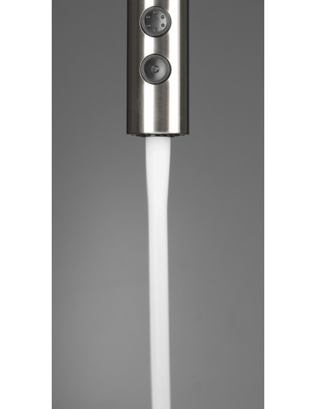 Deante Olfato Virtuves jaucējkrāns ar izvelkamu snīpi - 2 straumes veidi BQO_F72M