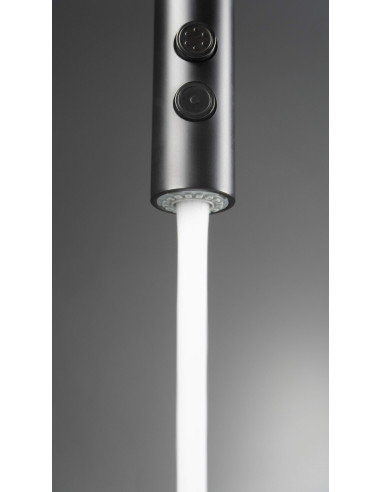 Deante Olfato Virtuves jaucējkrāns ar izvelkamu snīpi - 2 straumes veidi BQO_N72M