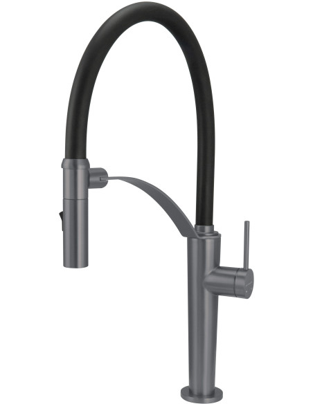 Deante Corda virtuves jaucējkrāns ar elastīgu snīpi - 2 straumes veidi BRC_D72M