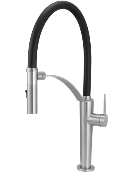 Deante Corda virtuves jaucējkrāns ar elastīgu snīpi - 2 straumes veidi BRC_F72M