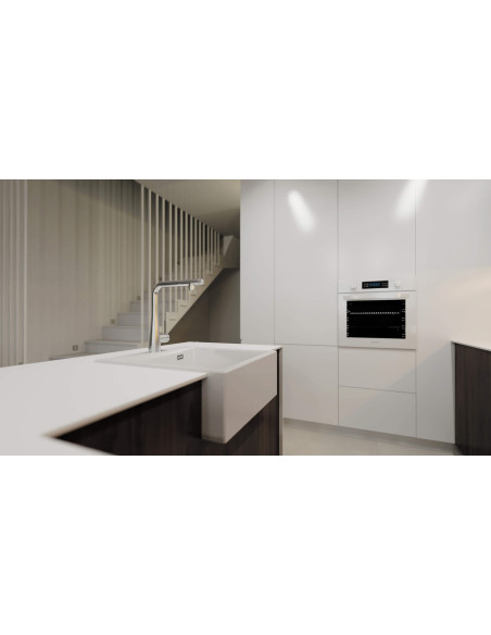 Deante Eridan virtuves jaucējkrāns ar ūdens filtra savienojumu, ar izvelkamu snīpi BRE_075M