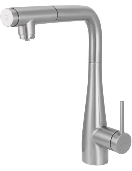 Deante Eridan virtuves jaucējkrāns ar ūdens filtra savienojumu, ar izvelkamu snīpi BRE_F75M Deante Eridan virtuves jaucējkrāns ar ūdens filtra savienojumu, ar izvelkamu snīpi BRE_F75M