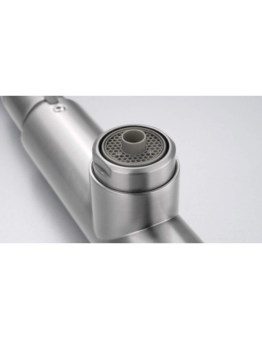 Deante Eridan virtuves jaucējkrāns ar ūdens filtra savienojumu, ar izvelkamu snīpi BRE_F75M