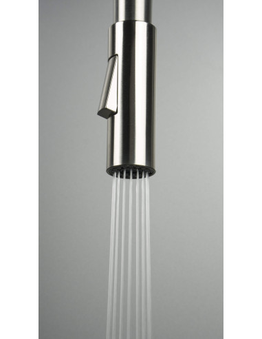 Deante Luno virtuves jaucējkrāns, ar locāmu snīpi - 2 straumes veidi BOC_5740