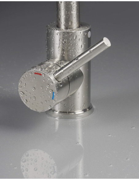 Deante Luno virtuves jaucējkrāns, ar locāmu snīpi - 2 straumes veidi BOC_5740