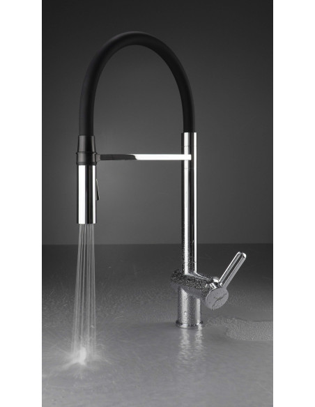 Deante magnētiskais virtuves jaucējkrāns ar elastīgu snīpi - 2 plūsmas veidi BRM_072M