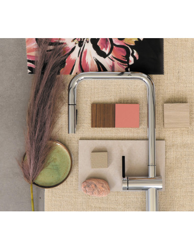 Deante Momi virtuves krāns ar izvelkamu snīpi BKM_073N